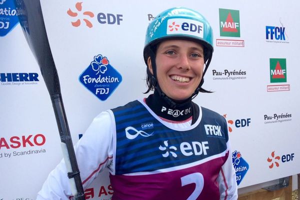 Le sourire de Marie-Zélia Lafont est aussi grand que sa joie de participer aux prochains JO à Rio