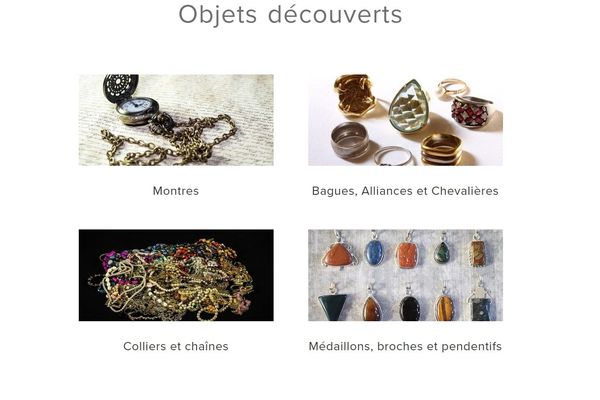 Quelques uns des objets retrouvés par la Gendarmerie de Clermont-Ferrand