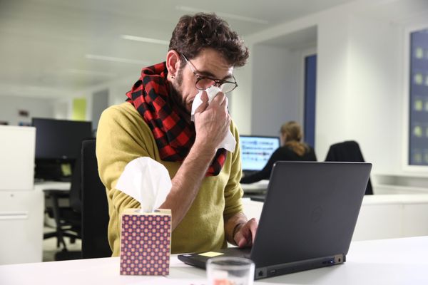 L'épidémie de grippe touche toute la France.