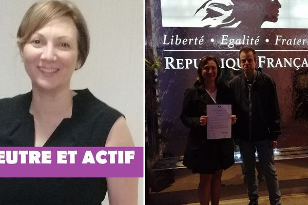 Voici les deux seules photos publiées par la liste "Neutre et actif" sur leur page Facebook