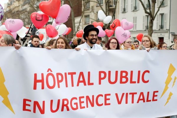 Manifestation des personnels de santé/Illustration