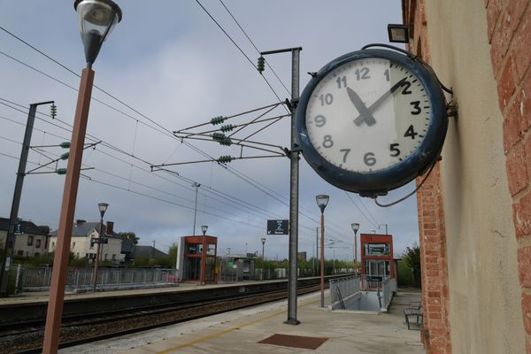 La gare de L'Hermitage, près de Rennes, accueille une ressourcerie.