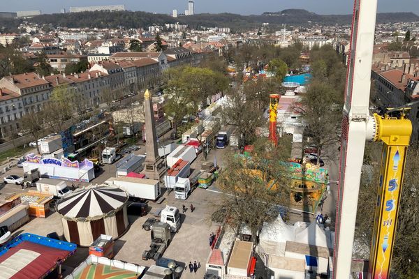 Après deux années d'absence, la Foire de Nancy sera tout le mois d'avril sur la place Carnot.