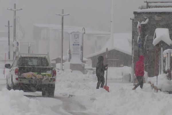 Il est tombé 25 cm de neige dans le secteur de Montgenèvre.