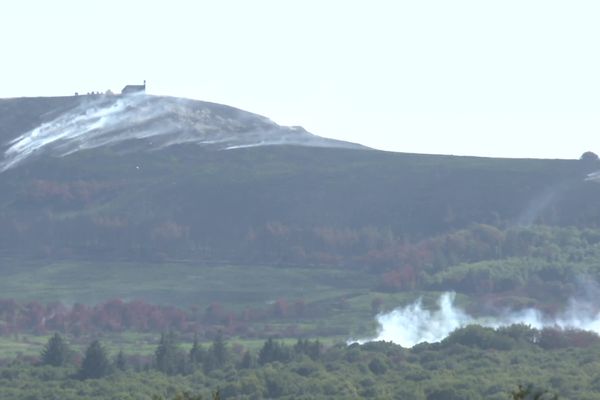 De nouveaux départs de feu dans les Monts d'arrée