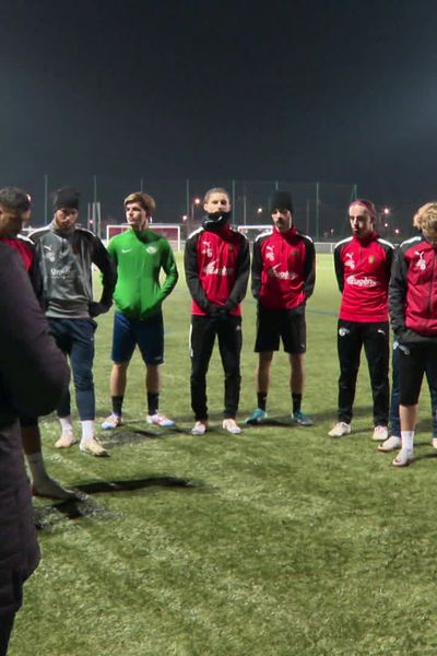 Les joueurs d'Obernai se préparent intensément pour leur 7e tour de coupe de France face à Metz