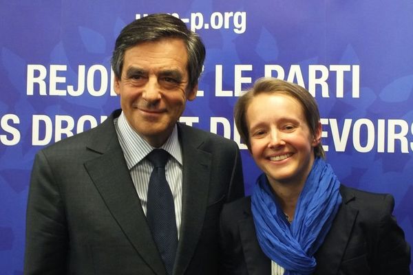 Laurence Garnier avec François Fillon