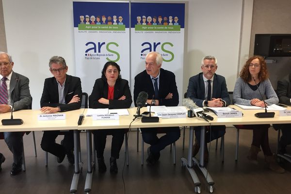 Conférence de presse de l'ARS à Nantes le 5 mars 2020