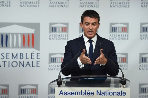 Manuel Valls, le 21 septembre 2015