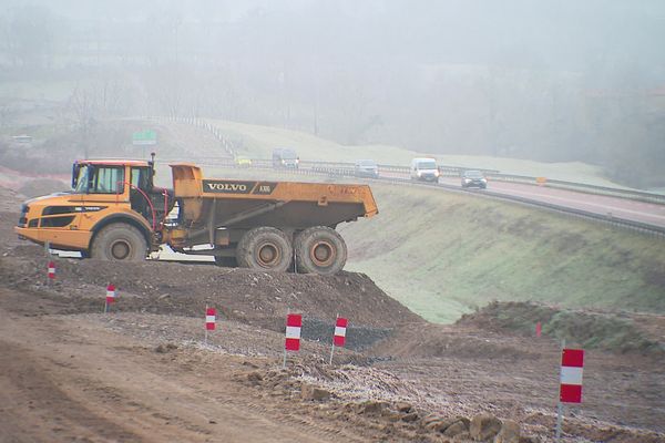 Les travaux entrent dans une troisième phase de mise à deux fois deux voies sur la branche Sud de la RCEA