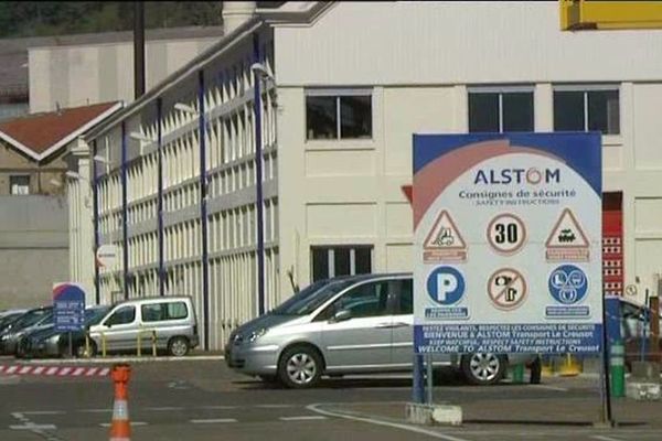 Le site Alstom du Creusot