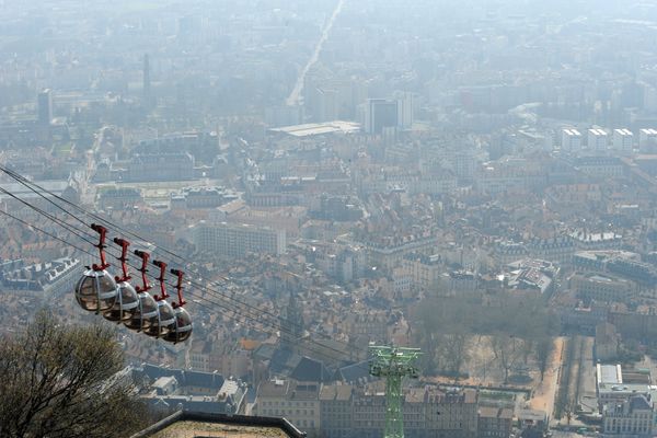 La pollution de l'air est un problème récurrent dans la métropole de Grenoble. (Archives)