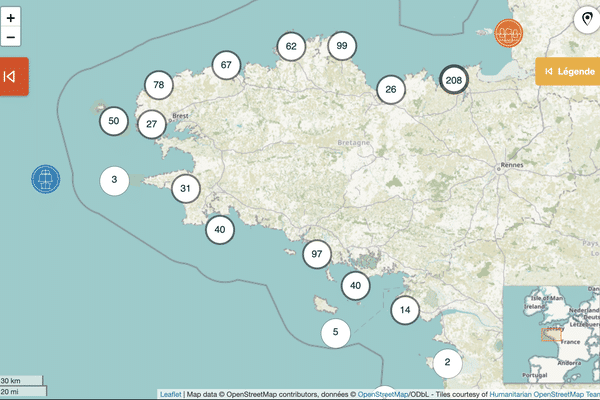 Cette nouvelle carte interactive recense plus de 1 000 vestiges.