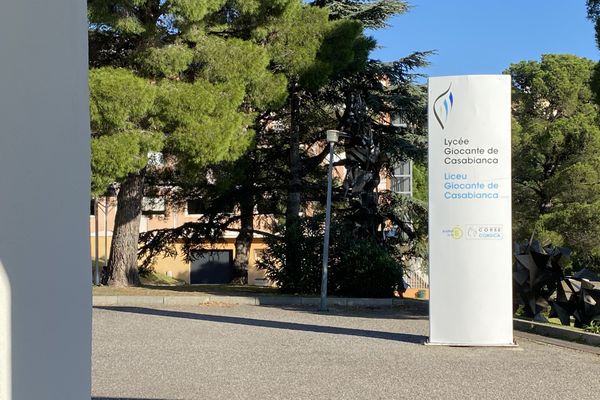 Illustration - Le lycée Giocante de Casabianca, à Bastia.