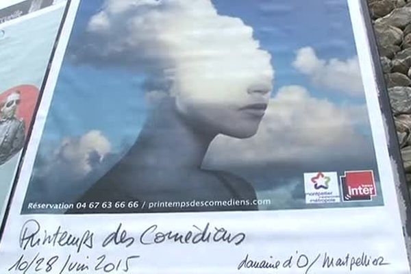 L'affiche 2015 du printemps des Comédiens