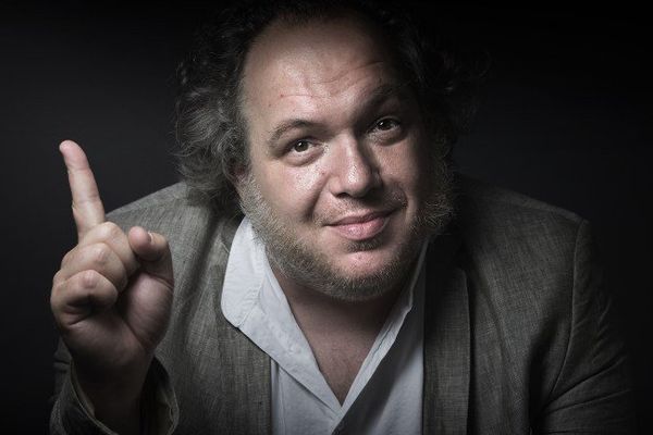 L'auteur français Mathias Enard le 7 juillet 2015 à Paris.