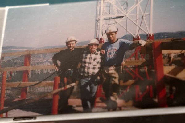 Jean-François Reby a travaillé sur le chantier du viaduc de Millau. Il en garde le souvenir d'une aventure humaine unique.