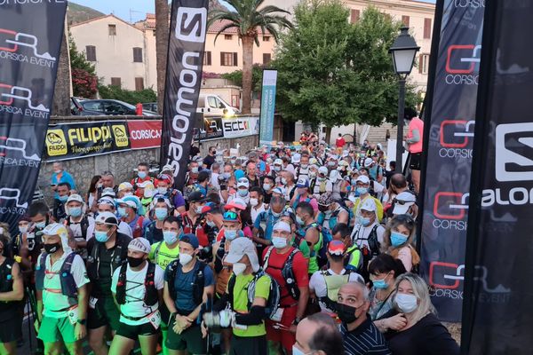 Sur les 218 inscrits, seulement 150 se sont présentés sur la ligne de départ, à Calenzana, en Haute-Corse. 