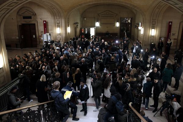 Le palais de justice de Paris, le 24 janvier 2018.