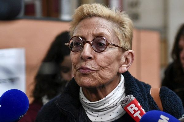 Isabelle Balkany, lors du procès en appel concernant le volet fraude fiscale. Elle comparaissait sans son mari incarcéré et hospitalisé. Paris le 11 décembre 2019.