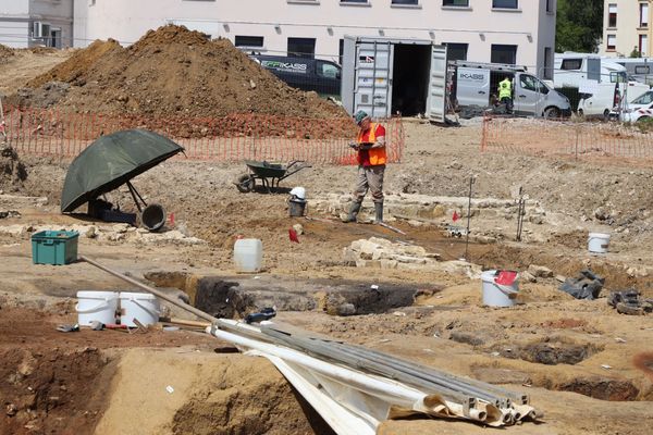 Les archéologues de l'INRAP ont mis à jour des éléments qui permettent de mieux comprendre l'histoire médiévale du quartier Saint-Paul de Verdun. La localisation exacte de l'abbaye du même nom est maintenant certaine.