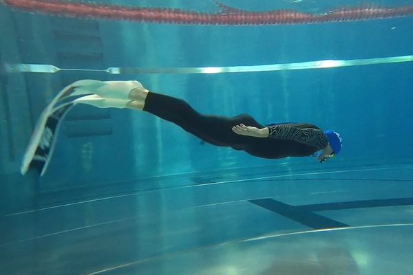 260 mètres sous l'eau sans respirer : c'est le record qu'attendra Guillaume Bourdila Vice-champion du monde d'apnée lors de la coupe de France de la discipline à Brest.