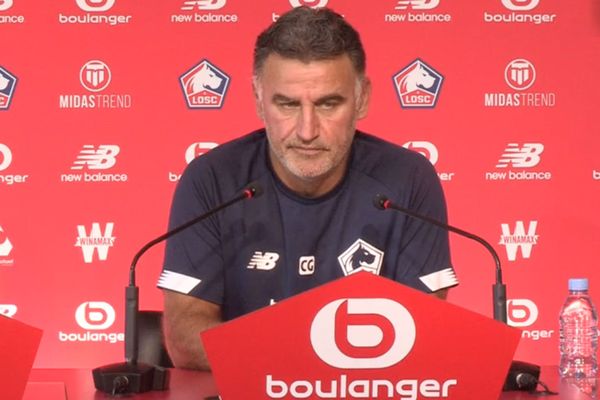 Christophe Galtier (LOSC) ce jeudi en conférence de presse 