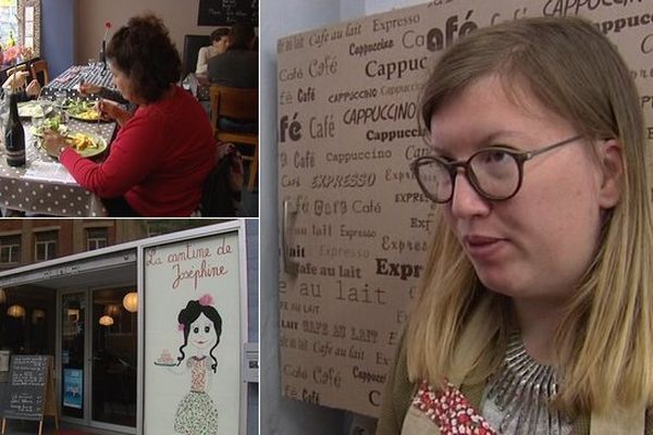 Joséphine est serveuse dans la "cantine-restaurant" créée par ses parents.