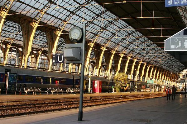 La gare de Nice.