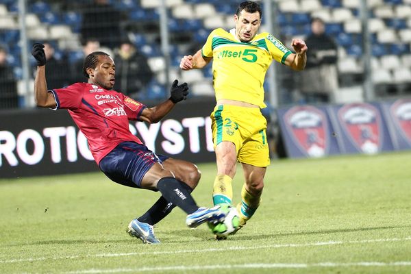 Clermont Foot Auvergne vs FC Nantes à Clermont-Ferrand le 11 decembre 2012