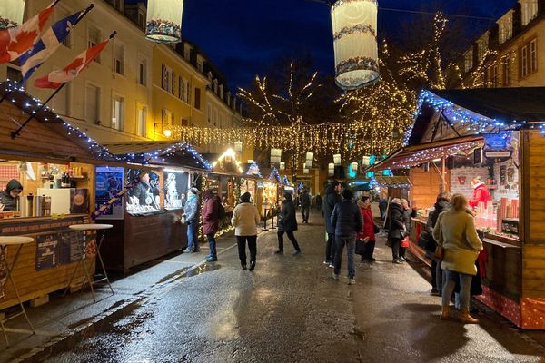 Marché de Noël Mulhouse 2023.