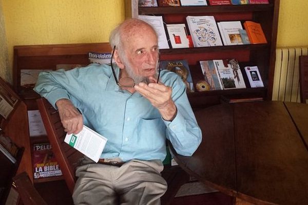 Le frère Alain Richard, 90 ans, initiateur avec les moines Franciscains de Toulouse des cercles de silence