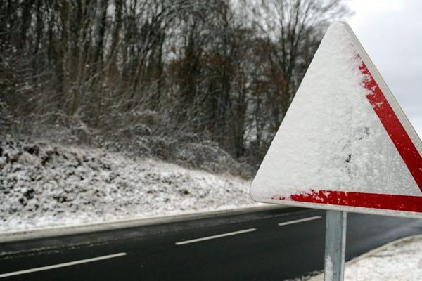 De la neige est tombée dans le département de l'Ain... (illustration archives)