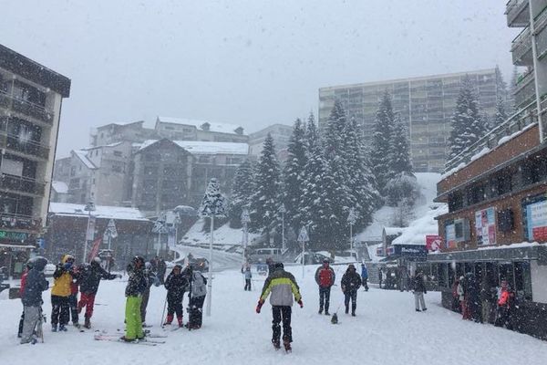 Gourette sous la neige - Pyrénées-Atlantiques