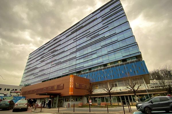 Le centre hospitalier de Brive. 