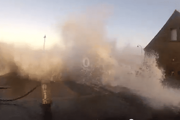 Tempête de 2014: Stéphane a filmé la tempête à St Malo, mais pas que.....