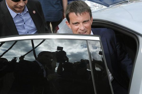 Manuel Valls, le Premier ministre, à La Rochelle.