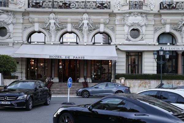 L'hôtel de paris, l'un de fleuron de la Société des bains de mer (SBM) à Monaco - Archives.