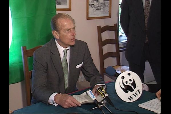 Président du fonds mondial pour la nature (WWF), le prince Philip avait répondu à l'invitation des opposants au projet de canal à grand gabarit dans la vallée du Doubs