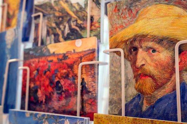 Un autoportrait de Vincent Gogh.