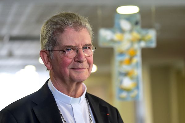 Monseigneur Laurent Ulrich en 2019, à Lille.