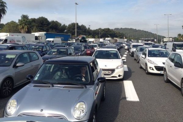 images archives Bouchons sur l'A8