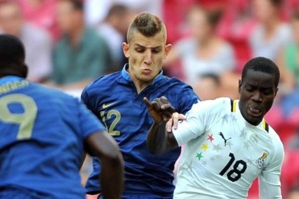 Lucas Digne, défenseur du LOSC, au cours du Mondial 2013 en Turquie avec l'équipe de France des moins de 20 ans. 