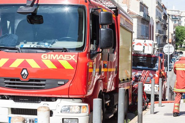 Feu d'appartement sans victimes à Marseille