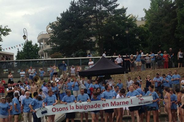 Le Big Jump organisé sur la Marne ce dimanche 9 juillet 2017