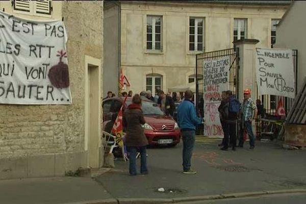 Les admissions  bloquées le 24 avril dernier à l'hôpital psychiatrique du Bon Sauveur à Caen