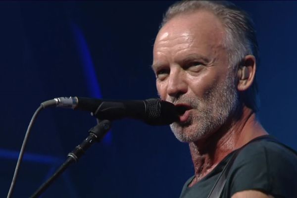 Sting en concert au festival Jazz in Marciac