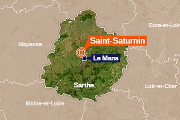 Saint-Saturnin où s'est déroulé l'accident.