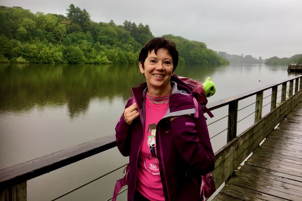 Chantale Menet va marcher 1000 km vers le Refuge des Tortues à Bessières en Haute-Garonne, pour soutenir la cause de l'Émyde lépreuse