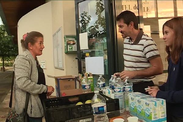 A Villegailhenc les habitants n'ont plus d'eau potable. 